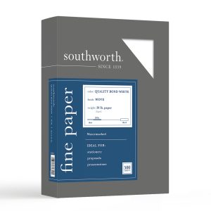 southworth quality bond white fine business paper