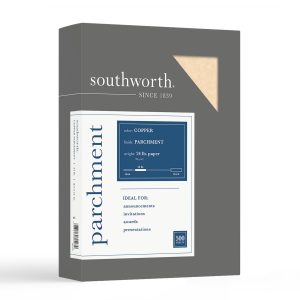 Copper parchment paper Southworth