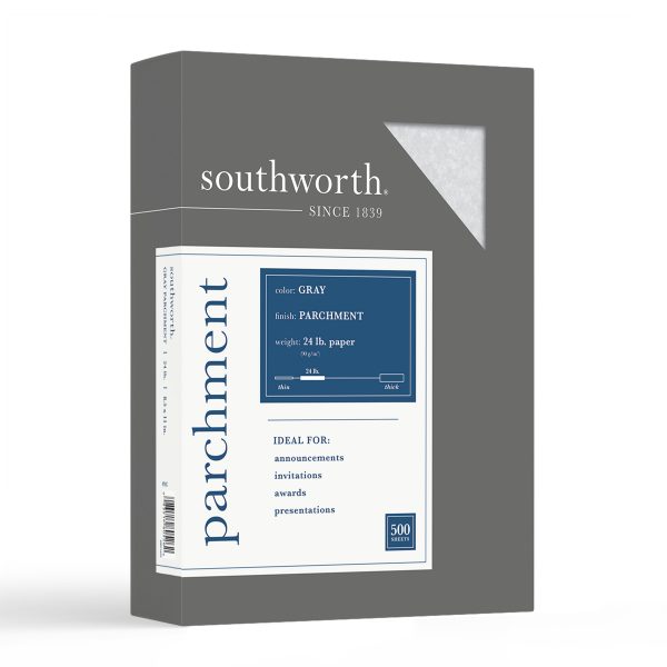 Parchment Paper Gray Southworth