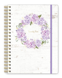 2025 Rustic Hydrangea Twin Wire Planner